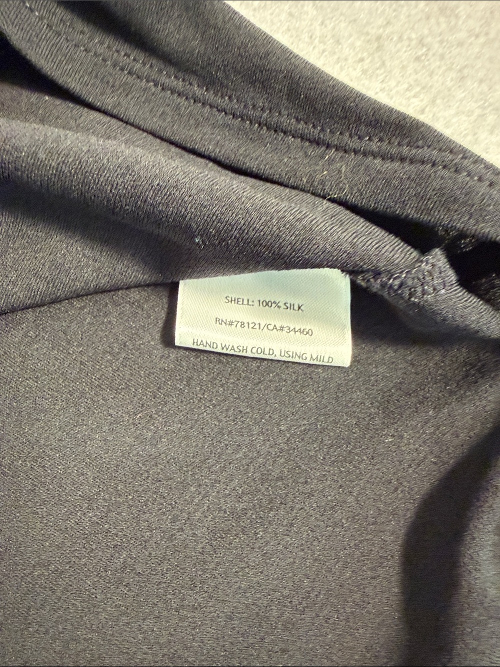 Eileen Fisher Black Relaxed Scoop Neck Tank - Picture 4 of 7